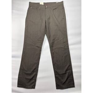 NWT English Laundry Men's Walker Brown 5-Pocket Pants - Size 36x32 (37x31)